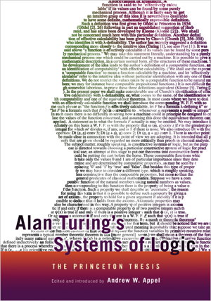 Cover art for Alan Turing's Systems of Logic
