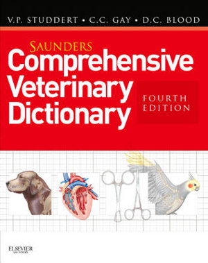 Cover art for Saunders Comprehensive Veterinary Dictionary