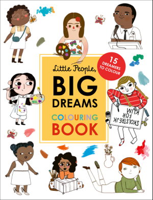 Cover art for Little People, Big Dreams Colouring Book