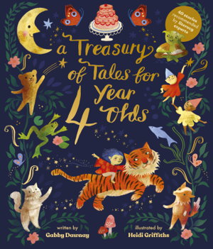 Cover art for A Treasury of Tales for Four-Year-Olds
