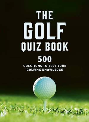 Cover art for The Golf Quizbook