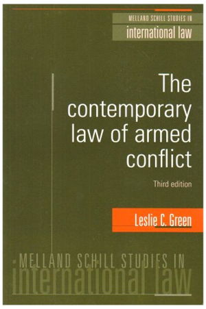 Cover art for The Contemporary Law of Armed Conflict