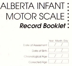 Cover art for Alberta Infant Motor Scale Score Sheets (AIMS)
