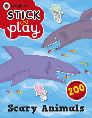 Cover art for Scary Animals: Ladybird Stick and Play Activity Book