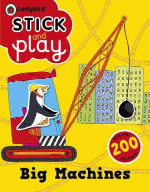 Cover art for Big Machines: Ladybird Stick and Play Activity Book