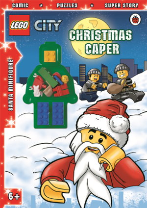 Cover art for LEGO CITY: Christmas Caper Activity Book with Minifigure