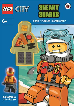 Cover art for LEGO CITY: Sneaky Sharks Activity Book with Minifigure
