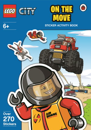 Cover art for LEGO City: On The Move Sticker Activity Book