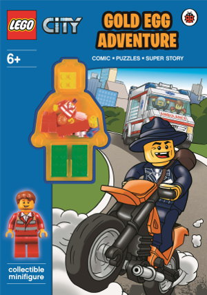 Cover art for LEGO CITY: Gold Egg Adventure Activity Book with Minifigure