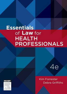 Cover art for Essentials of Law for Health Professionals