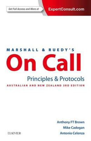 Cover art for Marshall & Reudy's On Call Principles and Protocols 3rd edition