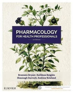 Cover art for Pharmacology for Health Professionals