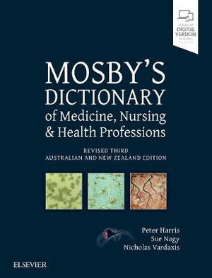 Cover art for Mosby's Dictionary of Medicine Nursing and Health Professions