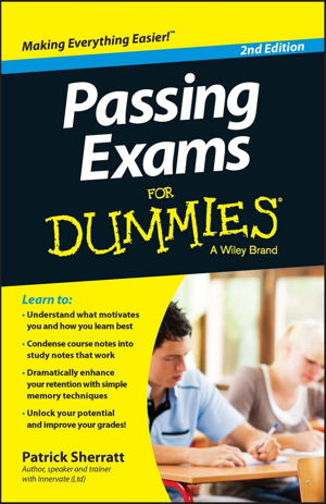 Cover art for Passing Exams For Dummies