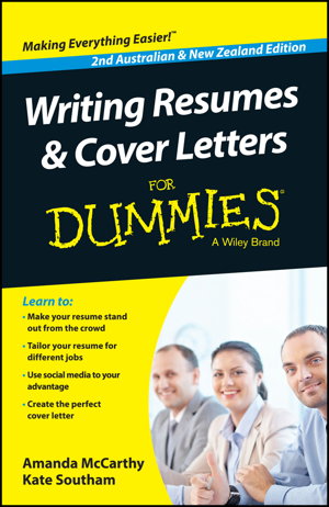 Cover art for Writing Resumes and Cover Letters for Dummies, Second Australian & New Zealand E