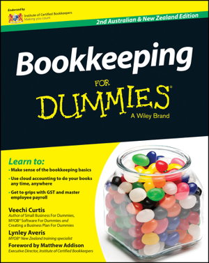 Cover art for Bookkeeping for Dummies, Second Australian & New Zealand Edition