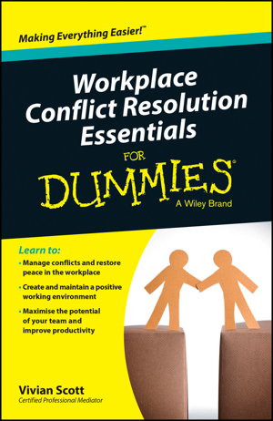 Cover art for Workplace Conflict Resolution Essentials for Dummies