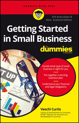 Cover art for Getting Started in Small Business for Dummies, Australian and New Zealand Edition