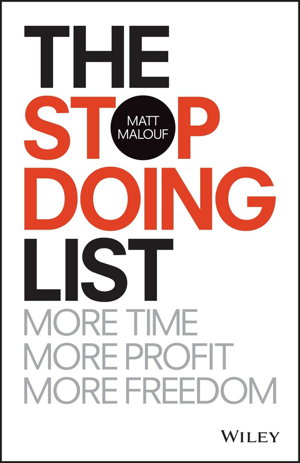 Cover art for The Stop Doing List