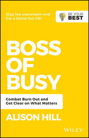 Cover art for Boss of Busy