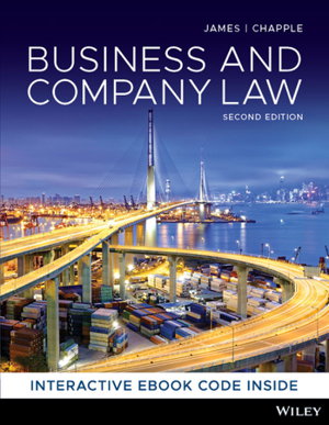 Cover art for Business and Company Law, 2nd Edition