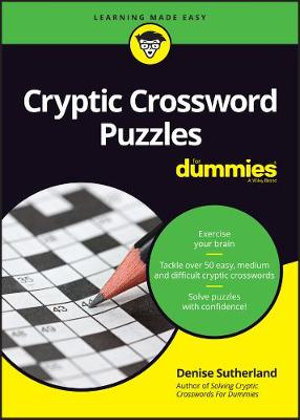 Cover art for Cryptic Crosswords For Dummies Australian Edition