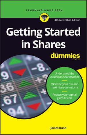 Cover art for Getting Started in Shares For Dummies