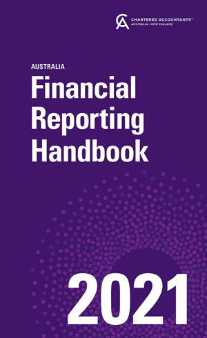 Cover art for Financial Reporting Handbook 2021 Australia