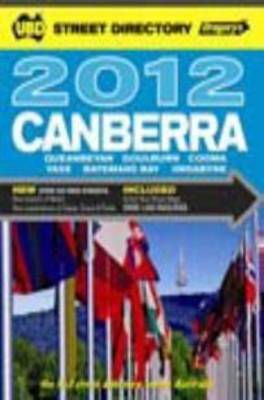 Cover art for UBD Gregory's Canberra Street Directory 2012