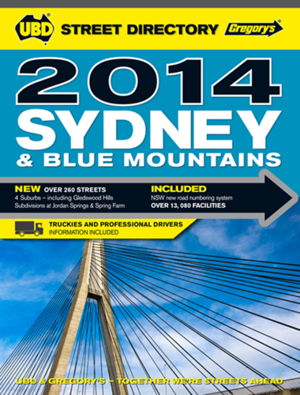 Cover art for Sydney Street Directory 49th 2014