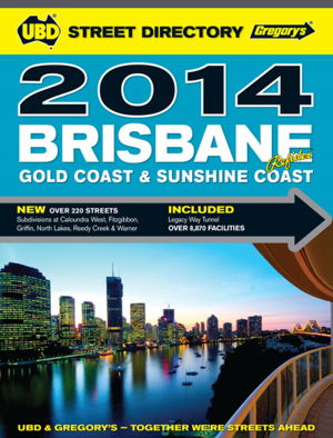 Cover art for Brisbane Street Directory 58th 2014