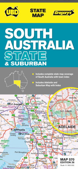 Cover art for SA State and Suburban Map 570