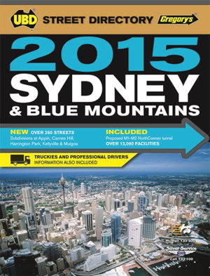 Cover art for Sydney & Blue Mountains Street Directory 2015 51st ed
