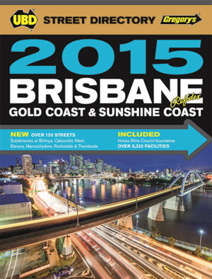 Cover art for Brisbane Refidex Street Directory 2015 59th ed