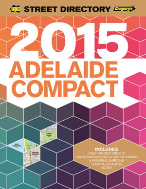 Cover art for Adelaide Compact Street Directory 2015 6th ed
