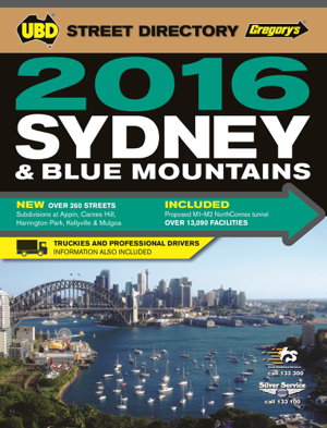 Cover art for Sydney & Blue Mountains Street Directory 2016 52nd ed