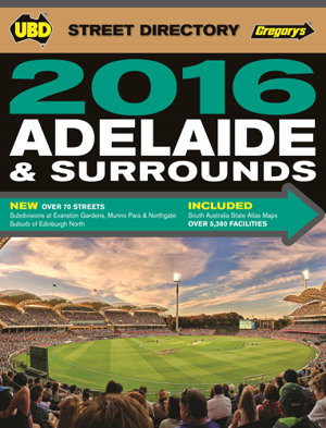 Cover art for Adelaide & Surrounds Street Directory 2016 54th ed