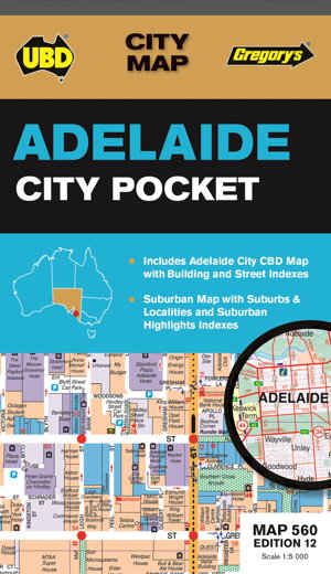 Cover art for Adelaide City Pocket Map 560 12th