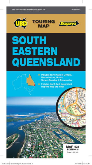 Cover art for South Eastern Queensland Map 431