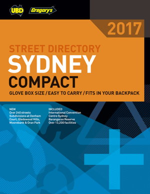 Cover art for Sydney Compact Street Directory 2017 29th ed