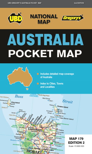 Cover art for Australia Pocket Map 179 2nd