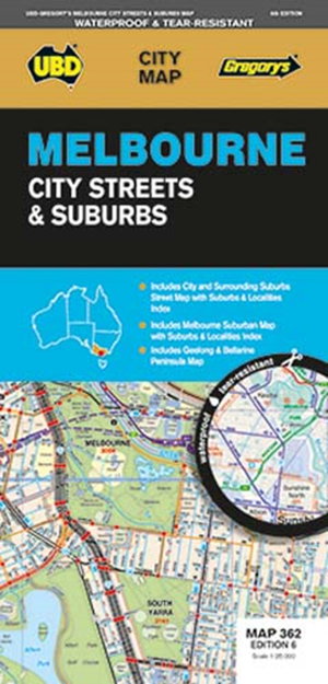 Cover art for Melbourne City Streets & Suburbs