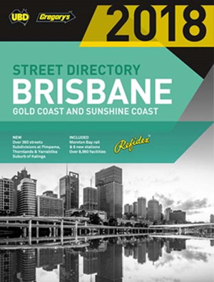 Cover art for Brisbane Refidex Street Directory 2018