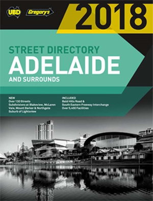 Cover art for Adelaide Street Directory 2018 56th