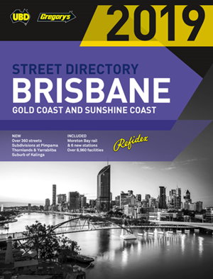 Cover art for Brisbane Refidex Street Directory 2019