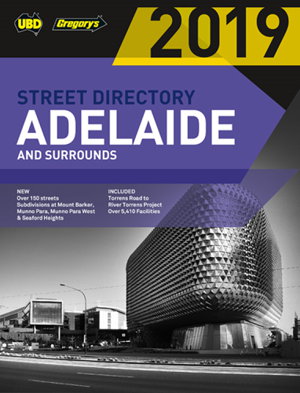 Cover art for Adelaide Street Directory 2019 57th