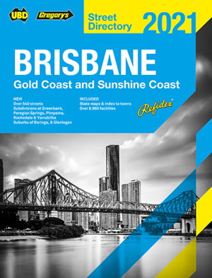 Cover art for Brisbane Refidex Street Directory 2021 65th ed