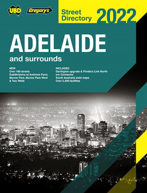 Cover art for Adelaide Street Directory 2022 60th
