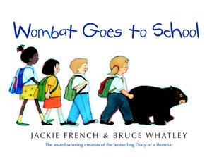 Cover art for Wombat Goes to School