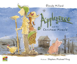 Cover art for Applesauce and the Christmas Miracle